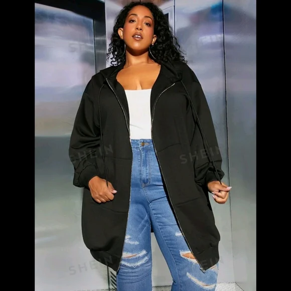 ➕Tunic Zip Hoodie➕ - Picture 3 of 6